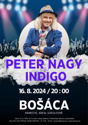 Pozývame Vás na vystúpenie - Peter Nagy a Indigo